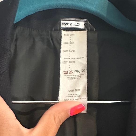 Gianni Versace Couture Designer Women's Wool Blazer Jacket 48 Rare Vintage - Picture 3 of 12